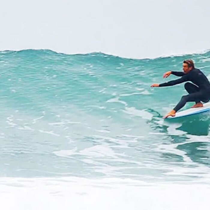 Malibu, longboarding, and a south swell go together just so well.