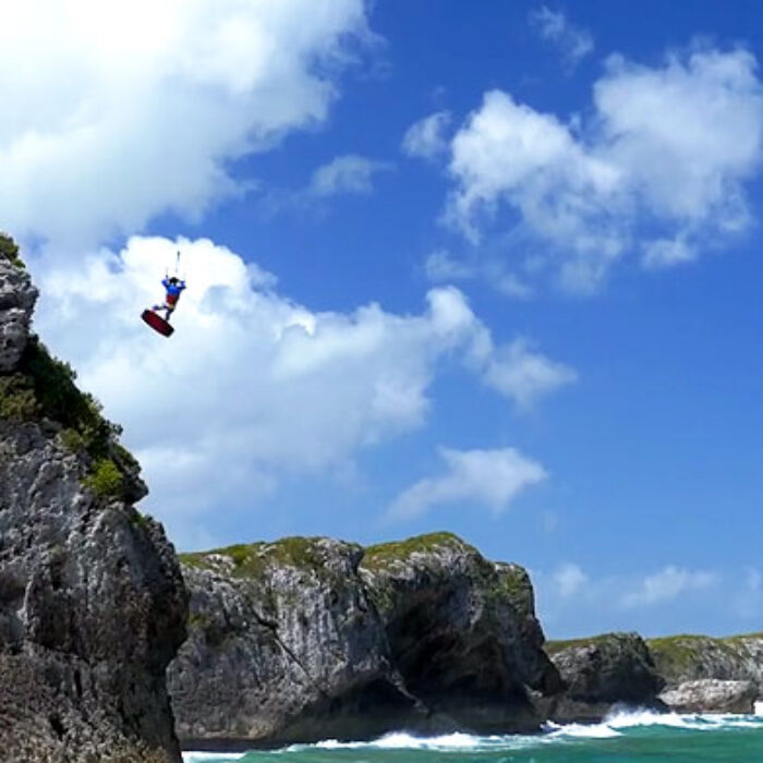 When he told us he wanted to kite off a cliff, we trusted he knew what he was doing.