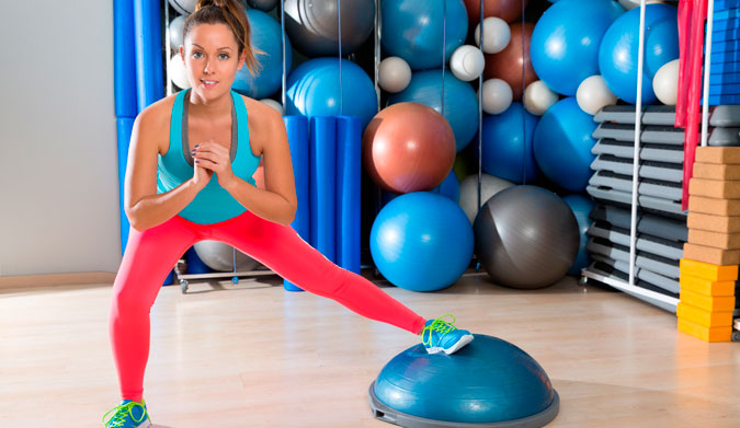 Hit the gym... if you're a gym person.