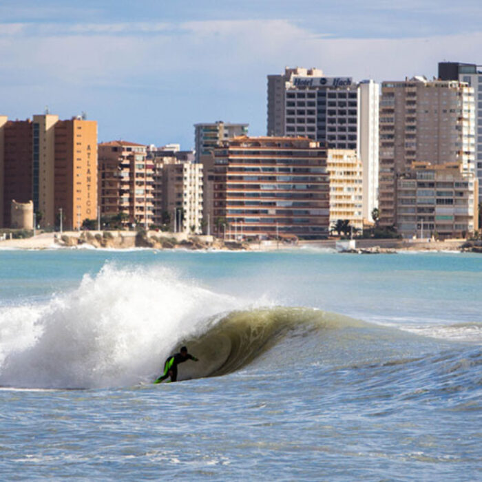 Surf is not the first thing that springs to mind when one thinks about the Mediterranean Sea.