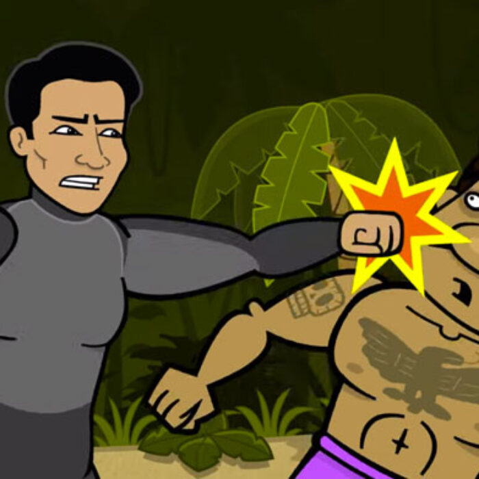 Sure, Mario has to worry about that dimple-chin and those pearly whites–they are his money makers, after all–but according to this story, he's not scared to chuck a couple of fists when it comes to a good ol' fashioned tilt.