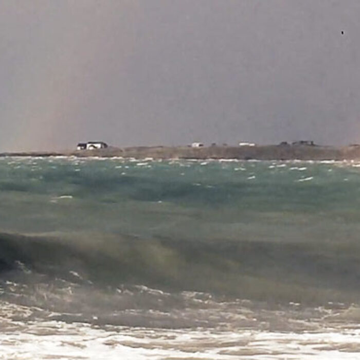 This is just one day in a week of storm surf somewhere in Tasmania.