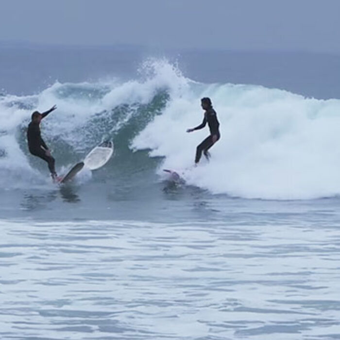 When a decent sized south banged into Malibu's fabled points, everyone in Los Angeles that owned a surfboard showed up.
