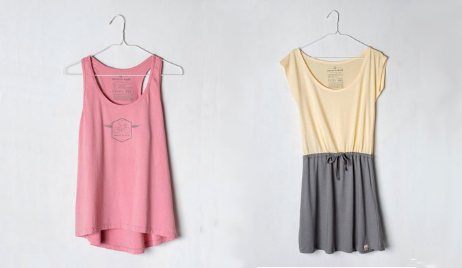 The Bike Shop Tank and the Acacia Drape Dress. Look good and take trash out of the ocean. Seems like a pretty good deal.