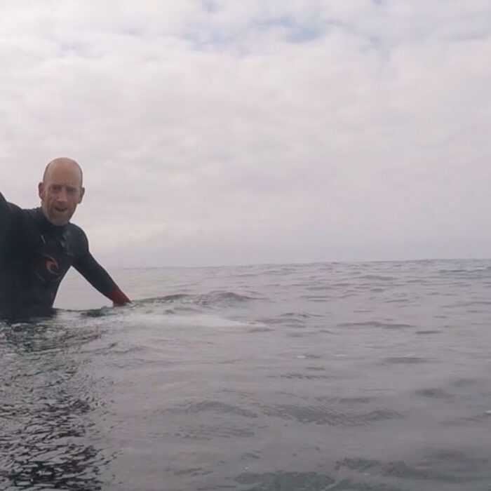"Go push your kid into waves some place else."