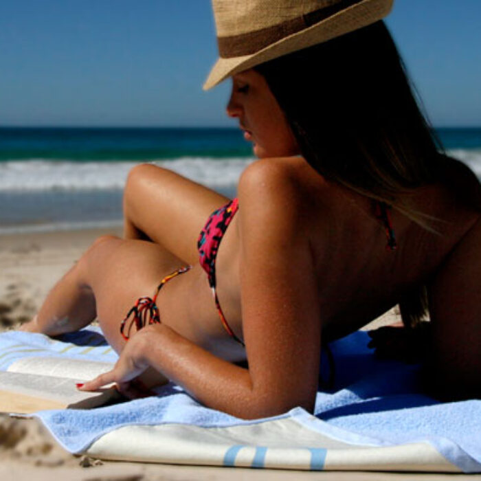 Fear no more! Australian-based Sandusa has created the first sand-proof towel.