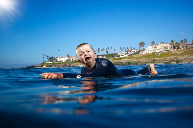 No one likes a cry-baby.