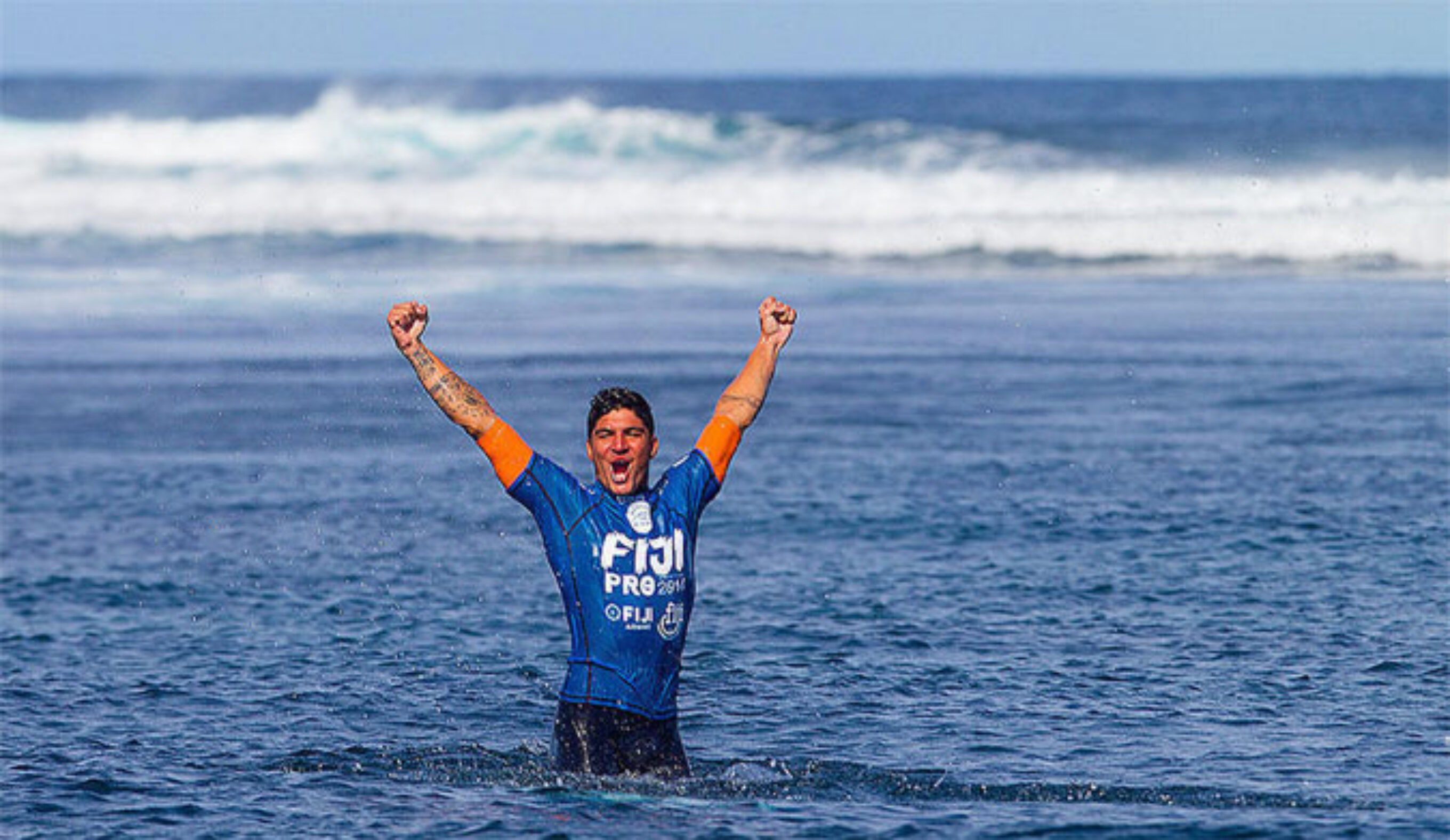 Defending event champion, Gabriel Medina, will be looking to turn things around in Fiji this year. Photo: WSL / Kristin Scholtz