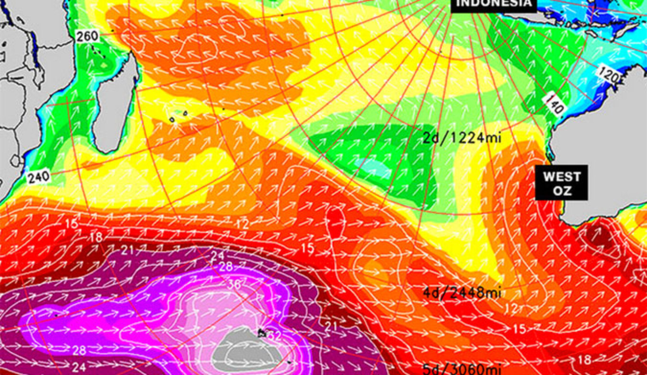 Indian Ocean Swell