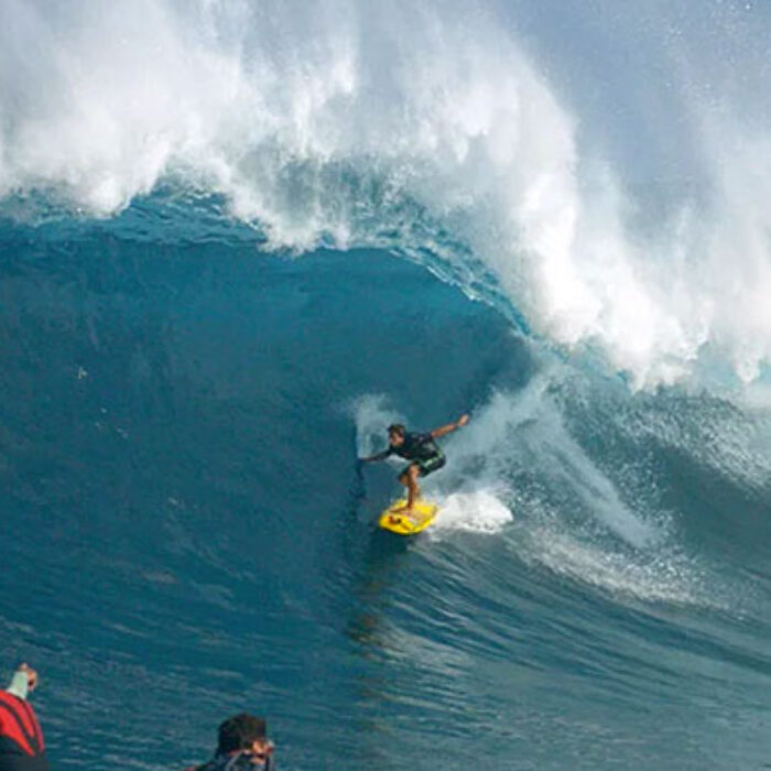 Kai Lenny in Bus-Sized Barrels and Knee-High Slop