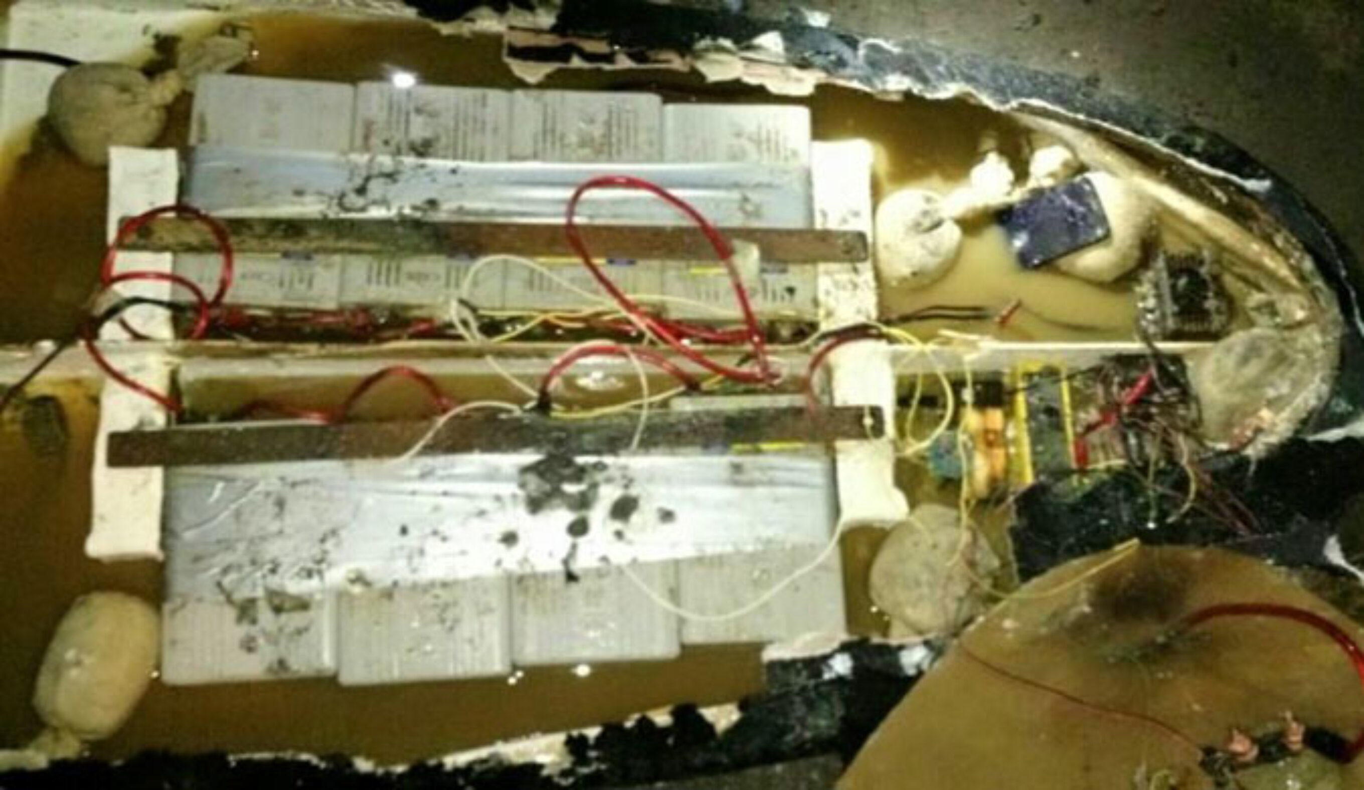 Water and electricity don't mix.