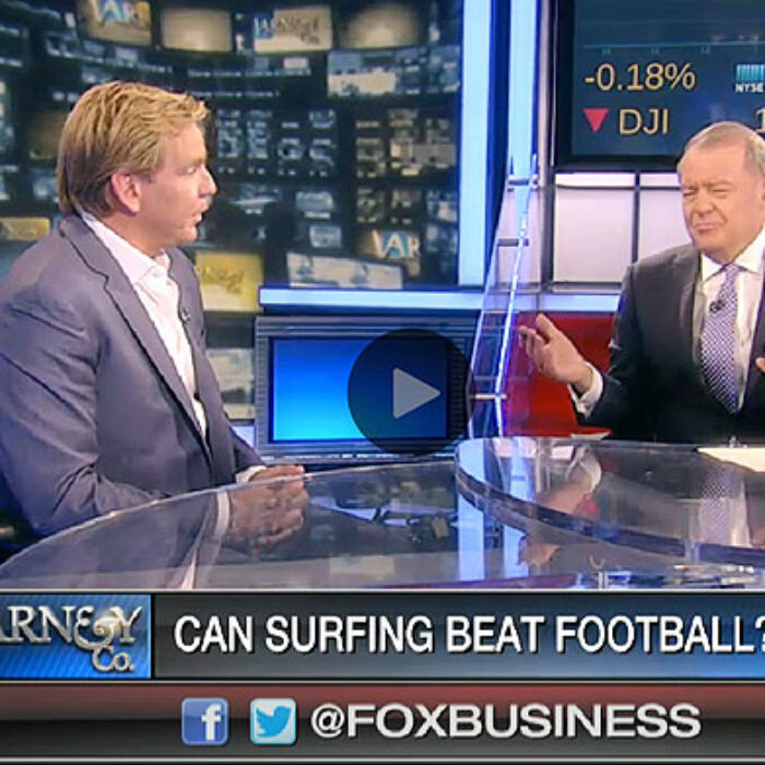 Paul Speaker's recent visit with FOX's Stuart Varney was a good indicator that mainstream media is going to need a lot of coaching when it comes to "consuming" surfing.