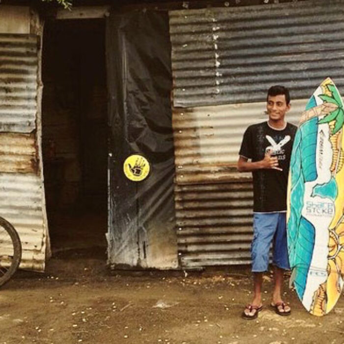 El Transito local surfers' general stoke and friendliness in the water is a positive highlight of a traveler's trip and speaks volumes about the community.