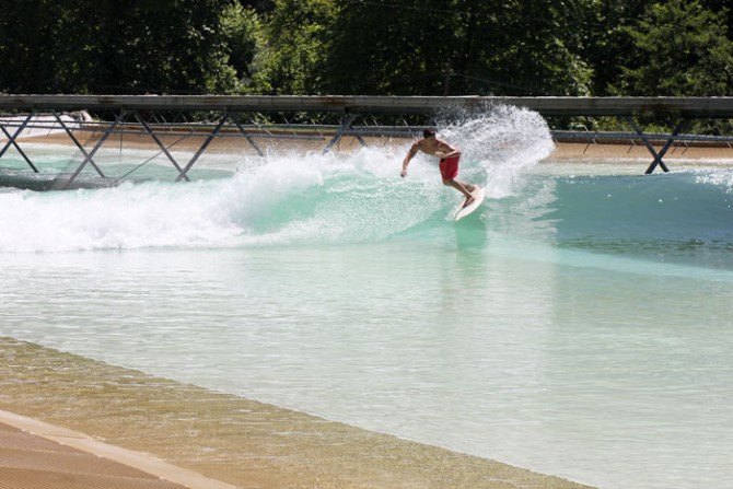 I got to test drive the Wavegarden while at the festival. It was awesome.