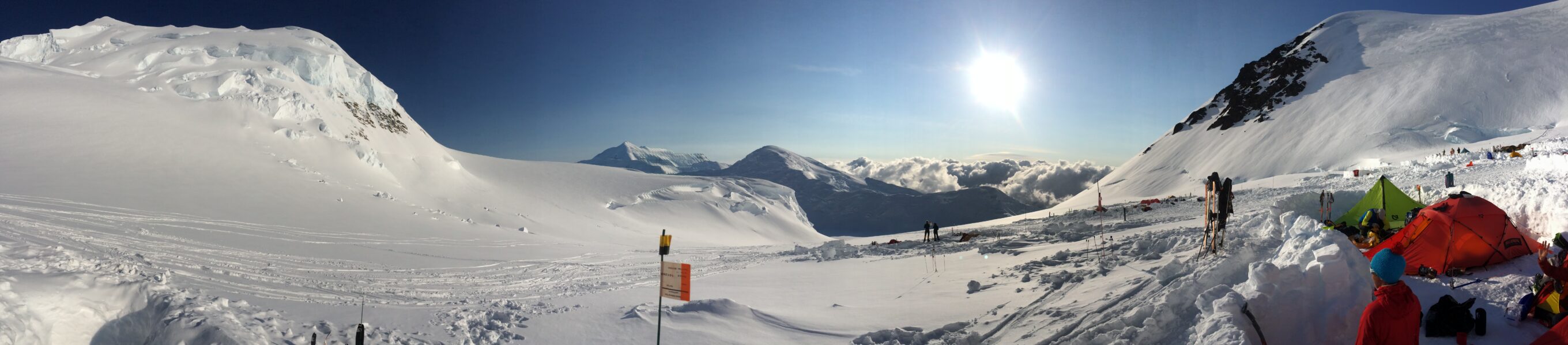 11k was when we finally started to get the “big mountain” feel. The view from this camp on sunny days is hard to beat.