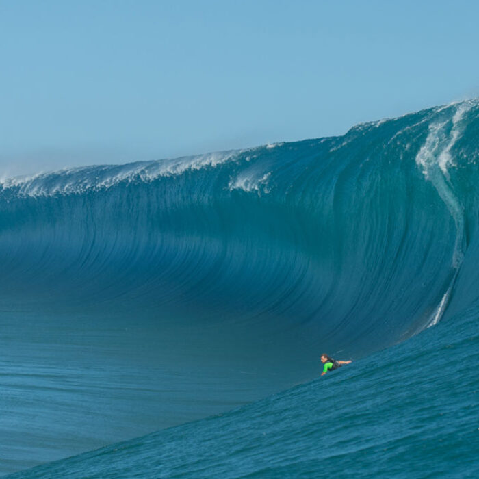 Teahupoo was lit up by a massive swell a few days ago. And as they do, a few of the best big wave surfers in the world showed up to throw themselves over some of the biggest ledges in the world.