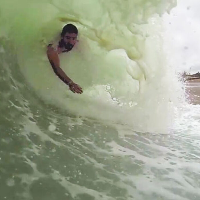 Body surfing is just great.