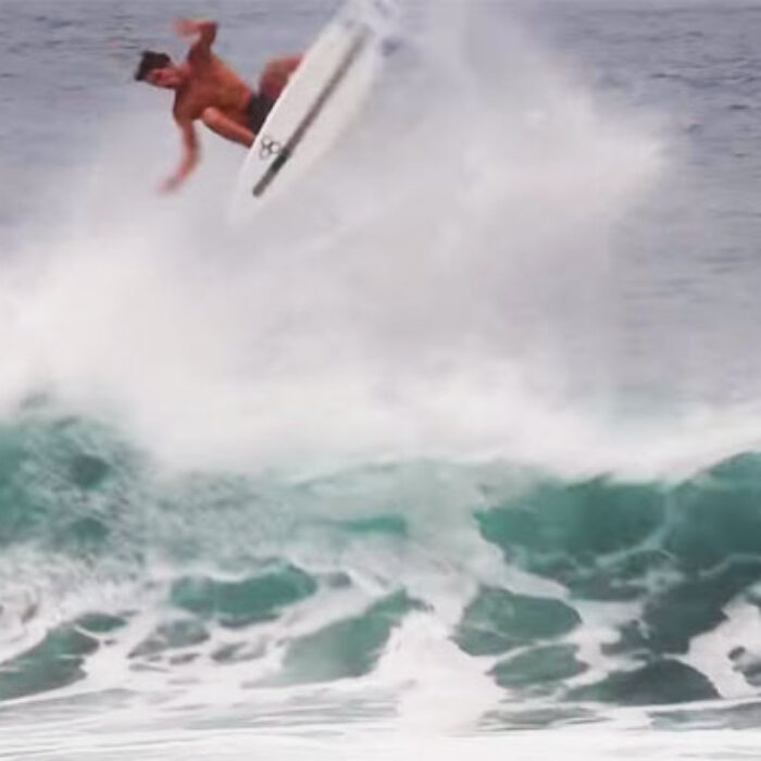 Reubyn Ash Surfing in Indonesia 2015