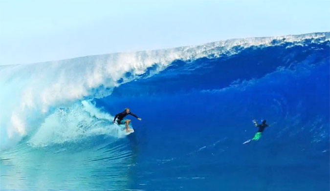 Owen Wright Dean Bowen Teahupo'o