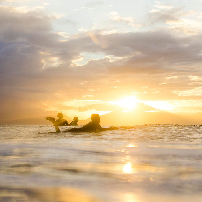 A family surf trip