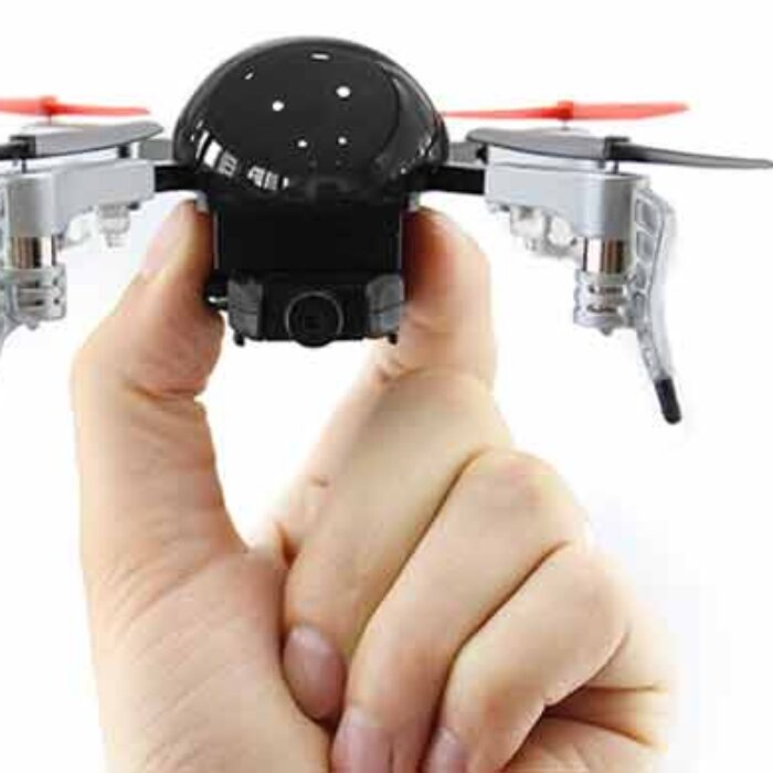 Drones are getting smaller and smaller and better and better.