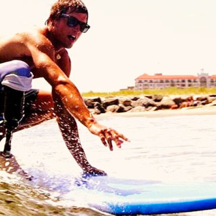 After a snowboarding accident and subsequent infection that took his leg, Nathan refused to let his amputation rule his life.