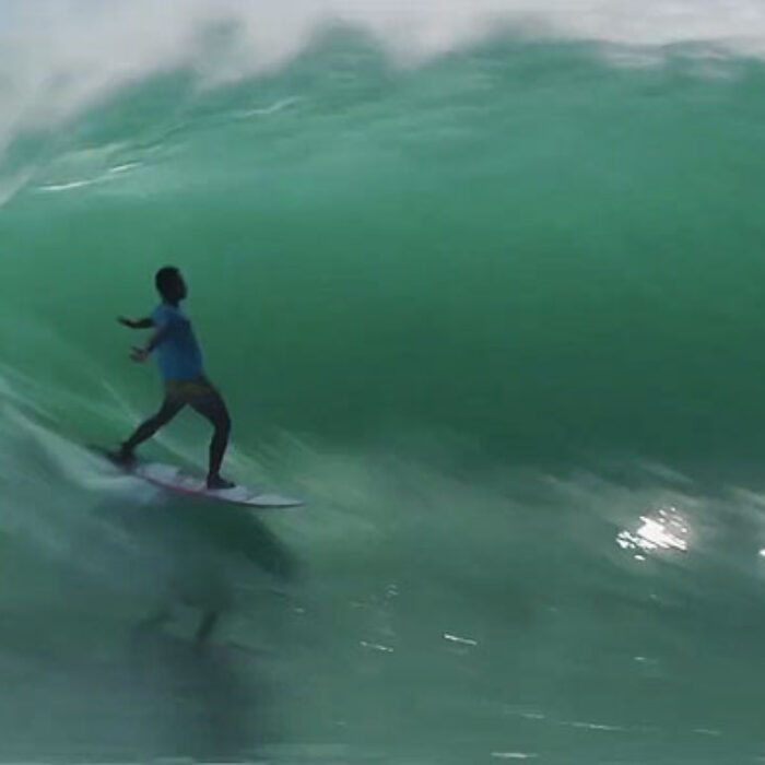 The swell that ran into Indonesia was a good one.