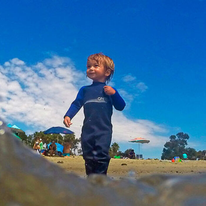 Please, consider the grommets at the shoreline before deciding to go leashless.