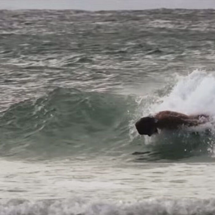 Rasta surfs better than nearly everyone on the planet. It's not just his shortboarding (which is admittedly incredible), but it's his ability to surf on just about anything that floats... or nothing at all.