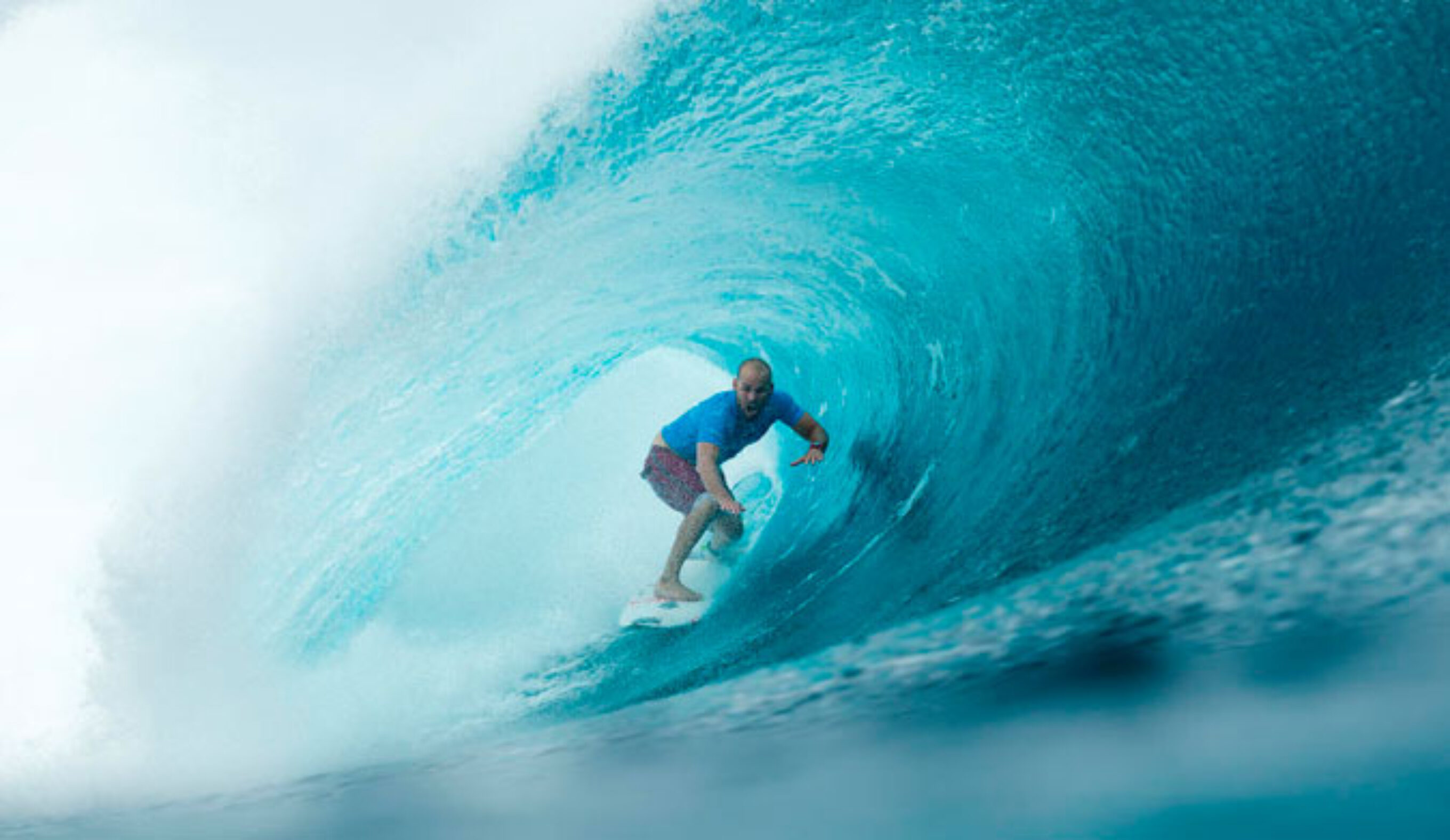 CJ Hobgood, channeling his inner AI. Photo: WSL/Cestari