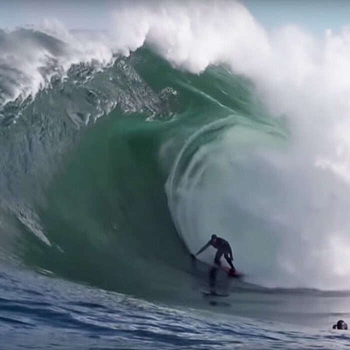 In this case, the filmer at large is Tim Bonython, and the shit getting real is Shipstern Bluff, one of the heaviest slabs on earth.