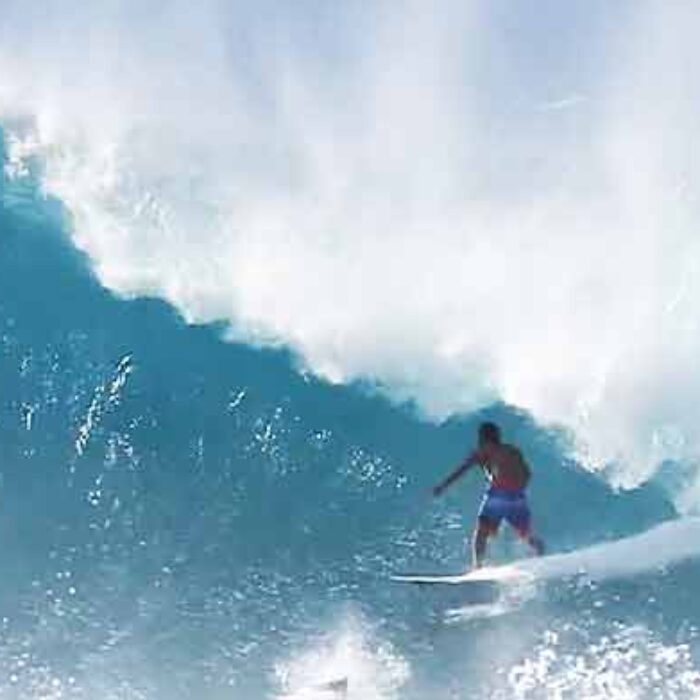 Diego Santos loves the ocean. Don't we all? Santos, though, hunts barrels a little bit better than most, and for a guy that wants to bag tubes, there's really no better place than Hawaii.