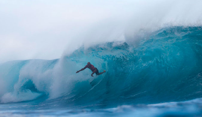 Who are we to question the king? Photo: WSL/Cestari