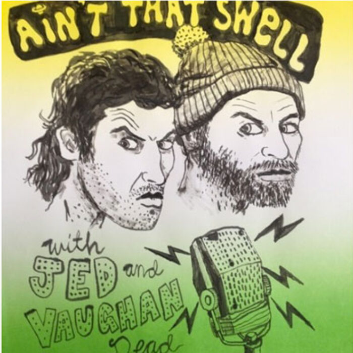 Jed and Vaughan finally get their shit together enough to make a radio show.