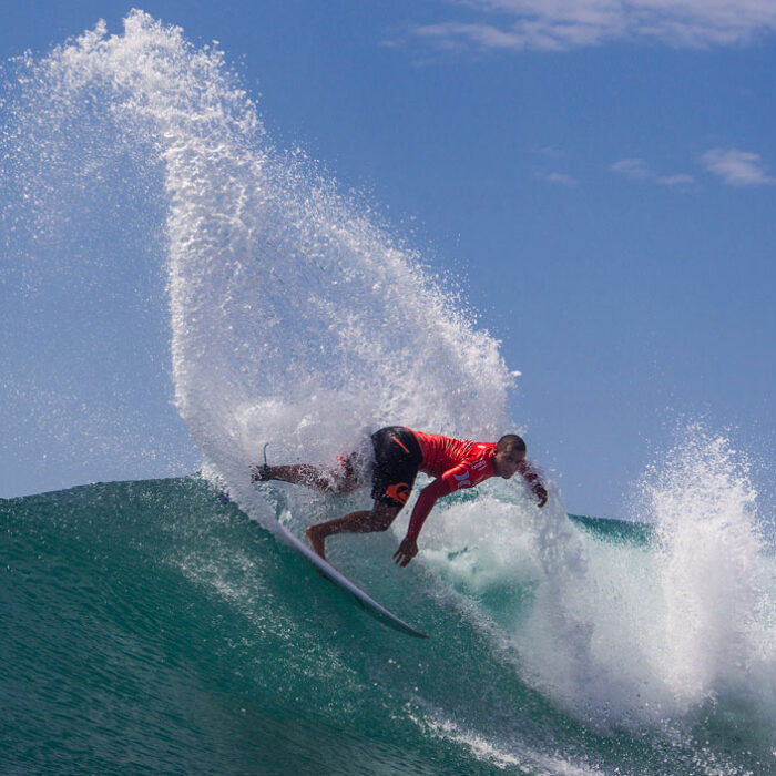 Well, the 2015 season has been anything but normal, and the first few days at the Hurley Pro were nothing different.