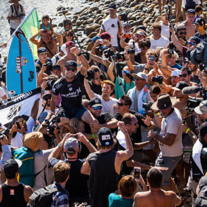 Mick Fanning: as close to superhuman as you can get.