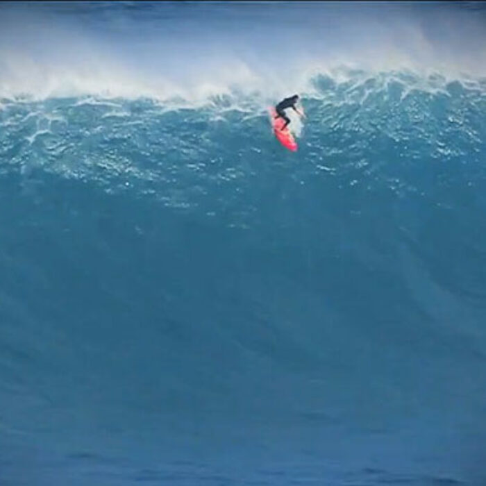 He's not in it for glory, he's in it for surfing.
