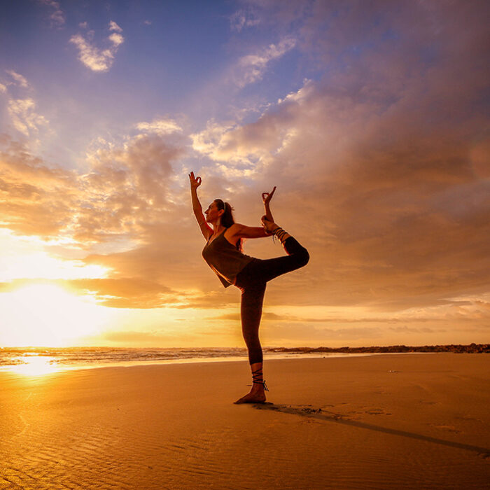 Yin yoga. No crazy postures, just slow, easy relaxation.