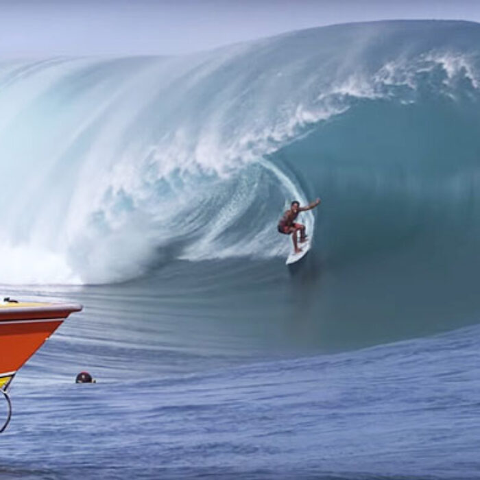 When it comes to late drops, Teahupoo is one of those places where commitment is much more important than most places.