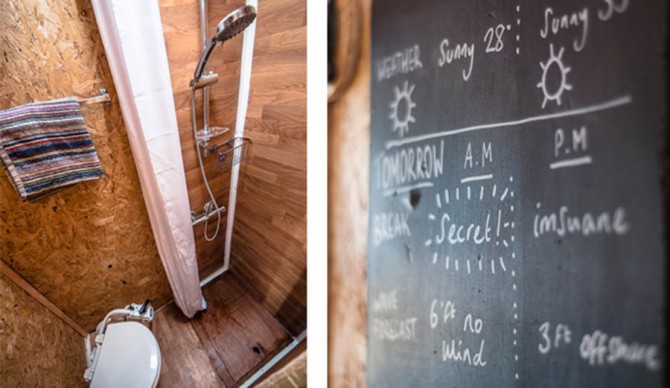 A fully functional, clean and comfortable bathroom is a must for any full-timer. Photo: Matt H-B