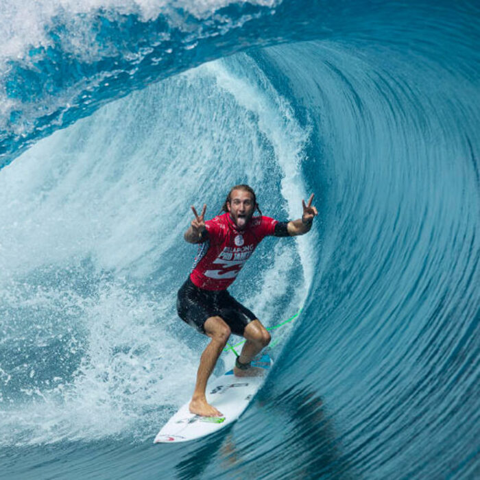 Owen Wright, 2014 Billabong Tahiti Pro. Photo: WSL / Kristin Schultz