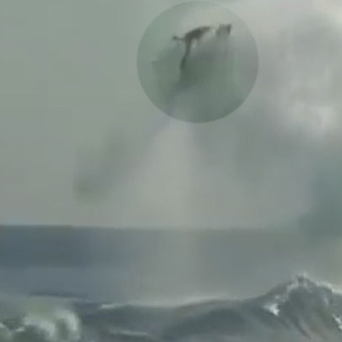 Every now and then, someone on a board of some kind will run into the perfect ramp for a stupidly high air