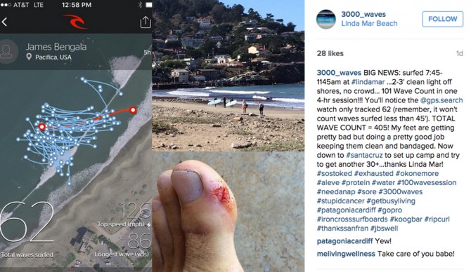 This is one session's worth of work, just a few days into the journey. 