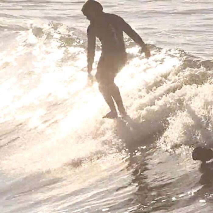 Those long, tiny waves you used to just mindsurf turn into waves you can ACTUALLY surf... and it is a wonderful thing.