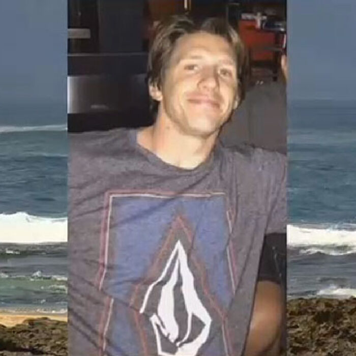 While surfing Leftovers, a spot near Waimea Bay, he was bitten on the leg at just after 10 am on Friday morning.