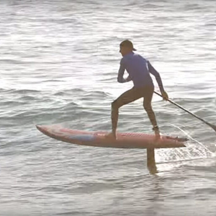 Somewhere out there, Laird Hamilton is kicking himself.