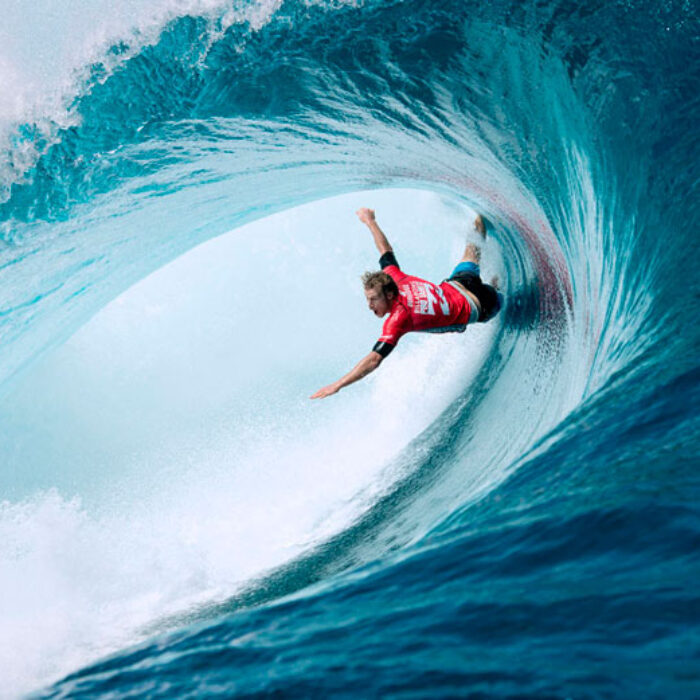 Want to learn to get barreled? Surf until you get barreled.