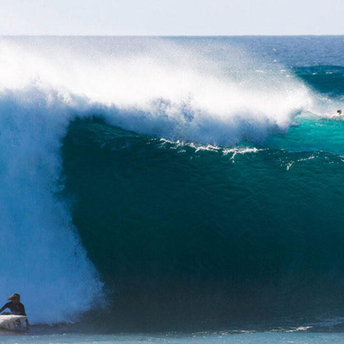 John John Florence, loading up.