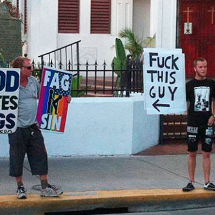 Yes, fuck that guy.