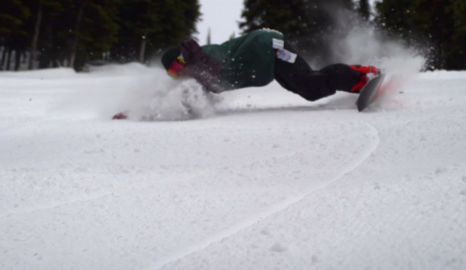 Screenshot: Snowboarder